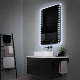 Espejo LED Vertical | Botón táctil | Luz blanca fría - Reyze Seria Edge Model 6